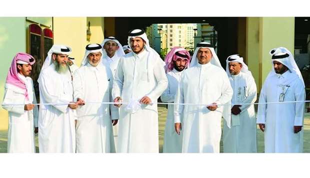 HE the Minister of Commerce and Industry Mohamed bin Hamad bin Qassim al-Abdullah al- Thani inaugurating Qatar International Boat Show Tuesday at The Pearl-Qatar. PICTURES: Shaji Kayamkulam.