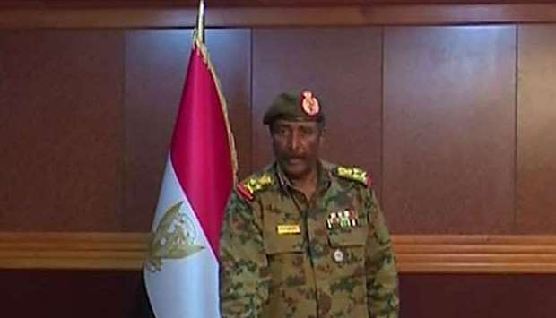 (File photo) General Abdel Fattah al-Burhan.