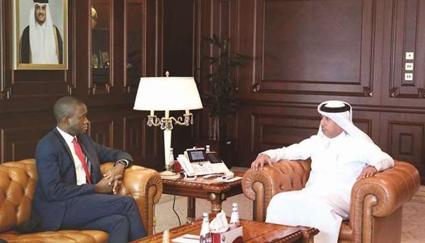During the meeting, issues of common interest and ways of enhancing them were reviewed, especially in the field of combating terrorist financing and money laundering.