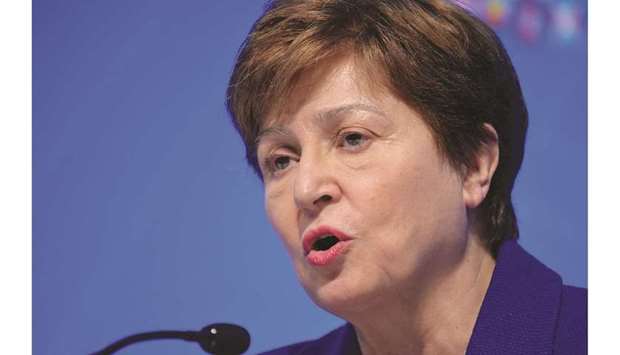 IMF managing director Kristalina Georgieva