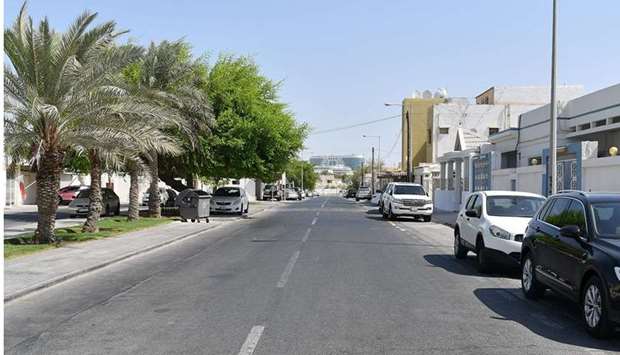 The sewage network is completed in inner Doha areas including Al Muntazah, Rawdat Al Khail Street, and New Slata up to Al Hilal area along C-Ring Road