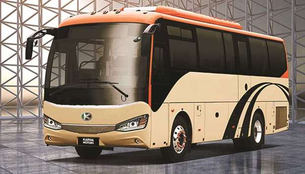 The plant is designed to produce coach buses, city buses and school buses tailored for the local and regional markets. Image courtesy of Times of Oman
