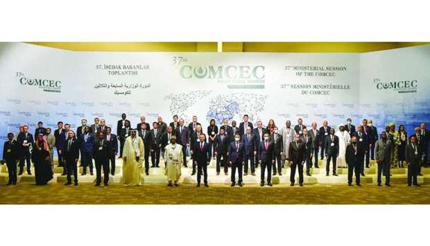 Commerce Ministers at the 37th session of Standing Committee for Economic and Commercial Co-operation of OIC. HE Sheikh Mohamed also had separate meetings with his counterparts in Saudi Arabia and Turkey.