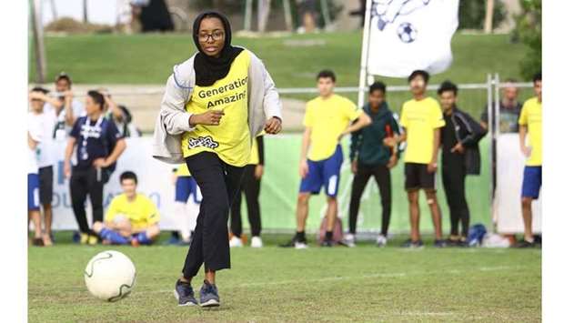 With under a year to go until the FIFA World Cup Qatar 2022 gets underway, Generation Amazing has continued to make significant progress towards creating lasting human and social legacies through a range of initiatives