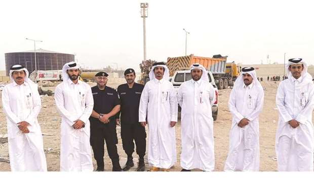 During the campaign, legal measures were taken against the violators and waste was removed from the site, the Ministry of Municipality said in a statement.