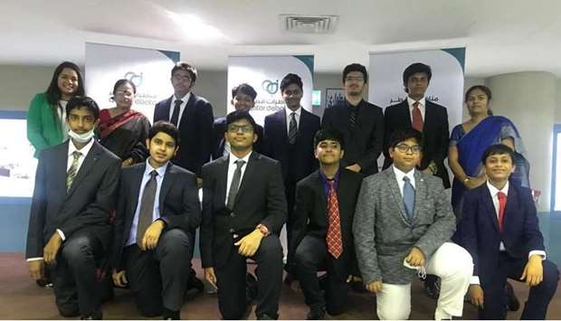 The boys event, the first in-person tournament after the easing of Covid-19 restrictions, saw the participation of 42 teams with 126 debaters from 23 institutions across Qatar.