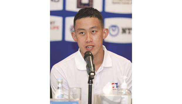 Tuan Chun Chang of Chinese Taipei is aiming for a winning performance when he competes at the QNB Asia Triathlon Cup Doha 2021 which kicks off at the Lusail Marina on Friday.