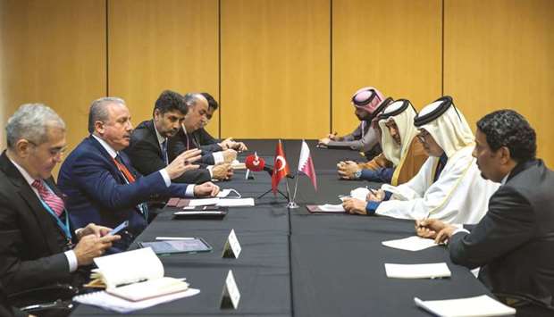 During the meeting, aspects of co-operation and existing bilateral relations between the two brotherly countries in the parliamentary field and ways to enhance them were reviewed.