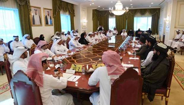 Qatar stressed, during the meeting, the importance of the continued operation of schools in Afghanistan, and the importance of giving all segments of the Afghan society, including girls, access to education