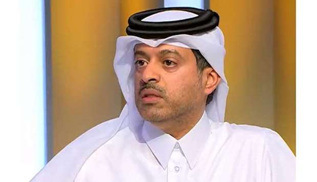 Dr Hamad Eid al-Romaihi speaking to Al Rayyan TV on Sunday.