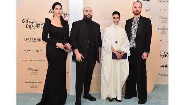 Celebrities arrive Wednesday for the Fashion Trust Arabia Prize 2021 awards ceremony at the National Museum of Qatar. PICTURES: Shaji Kayamkulam.