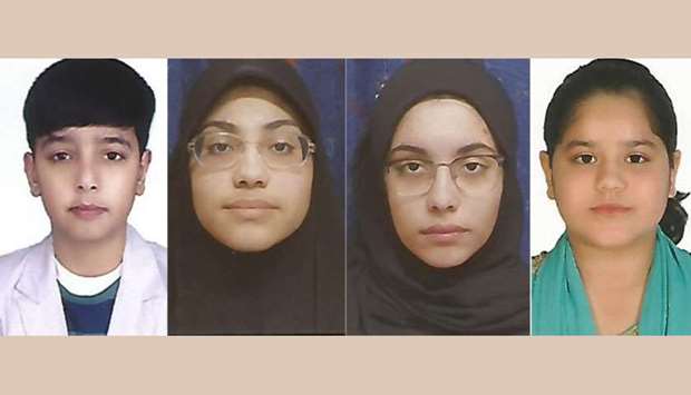 Muhammad Ahmed, Haadiya Shahid, Haaniya Shahid, Fatima Saeed
