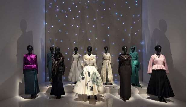 Glimpses from 'Christian Dior: Designer of Dreams' at M7 in Msheireb Downtown Doha. PICTURES: Daniel Sims and Nelson Garrido