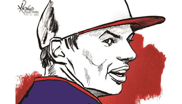 Max Verstappen (Illustration by Reynold/Gulf Times)