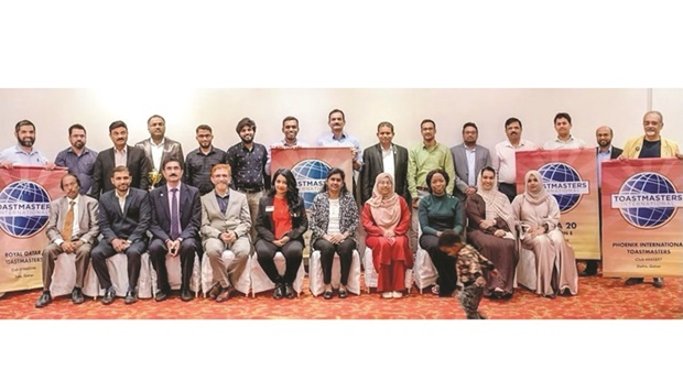 Area 20 Toastmasters of District 116, Qatar conducted a confluence meeting recently, featuring CAAK, Doha Malayalam and Phoenix International clubs.