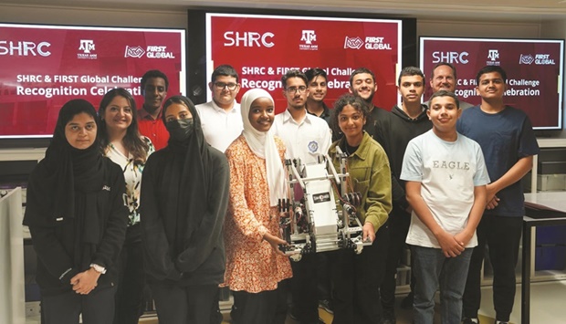 The high-schoolers were put through a rigourous training programme led by the universityu2019s STEM experts, Benjamin Cieslinski and Tala Katbeh.