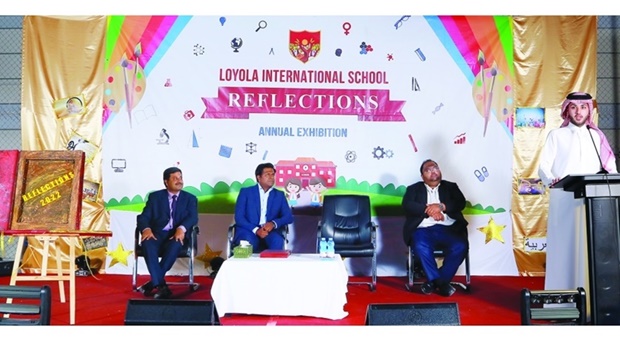 Glimpses from 'Reflections' on the two campuses of Loyola International School.