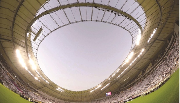 The picturesque Khalifa International Stadium.