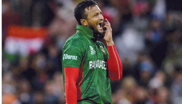 Bangladesh captain Shakib Al Hasan