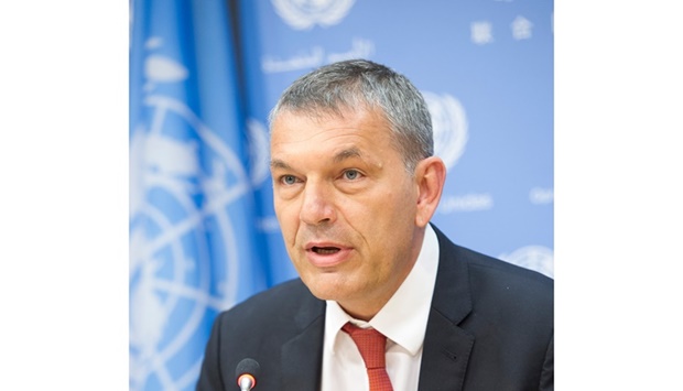 Philippe Lazzarini UNRWA Commissioner-General