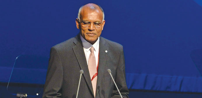 Kishore Rao addressing the closing session