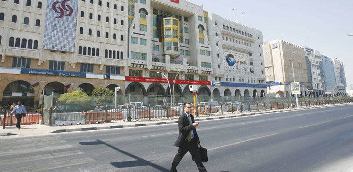 Overall loans as well as lending to private sector are growing at a healthy rate in Qatar despite slowdowns in public sector borrowing, which is in li