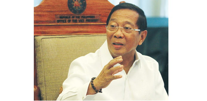 Jejomar Binay.