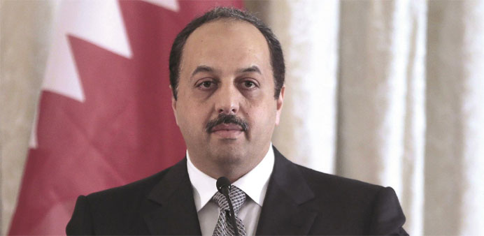 Qataru2019s foreign minister HE Khalid al-Attiyah