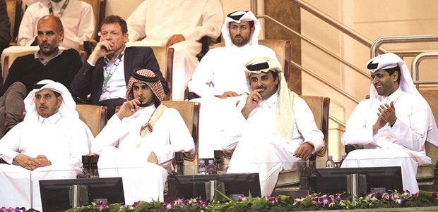Emir attends Qatar Open