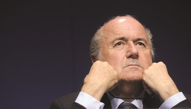 Former FIFA president Sepp Blatter