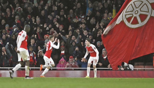 Arsenal could afford to make five changes as they breezed past Sunderland in the FA Cup on Saturday. (AFP)