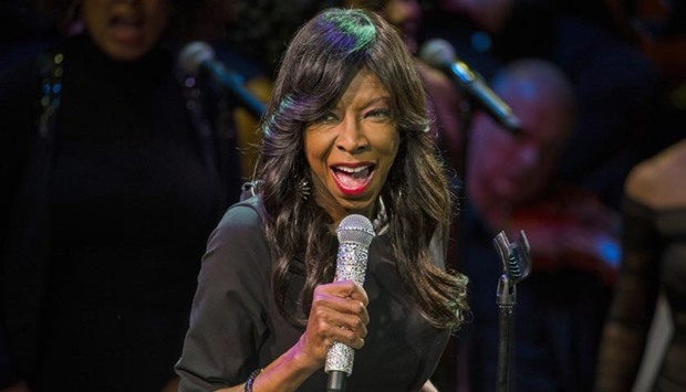 Natalie Cole sings at event in New York, in this file photo taken on March 2, 2015.