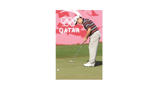 File picture of Louis Oosthuizen in action during one of his previous visits to Qatar.