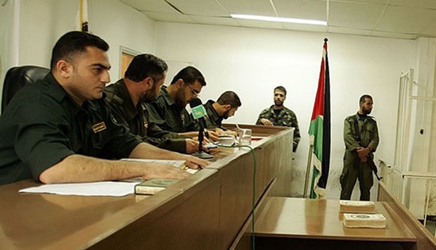 A military court in Gaza