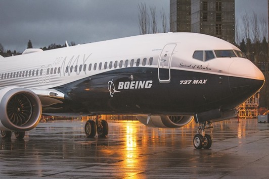 The Boeing 737 MAX airplane stands outside the firmu2019s manufacturing facility in Renton, Washington. The actions taken on Saturday in Vienna leave in place a number of US restrictions on commercial dealings with Iran over its ballistic missile programme and support for terrorist groups that will block any swift flood of US business with the Islamic Republic and its roughly 77mn people. One exception is Boeing Co and other makers of commercial aircraft and parts.