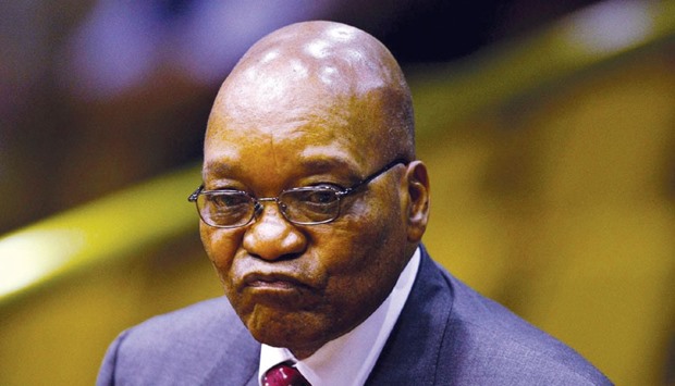 Jacob Zuma retains a strong grip on parliament