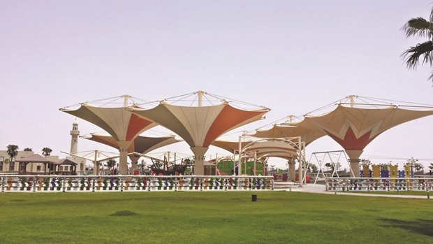 A view of Al Khor Park.