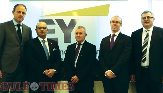 The EY Qatar Tax team. Paul Karamanoukian, tax partner, EY Qatar, said for multinationals, tax was no longer a game of just complying with regulations set by each local tax administration; investors need a global focus.