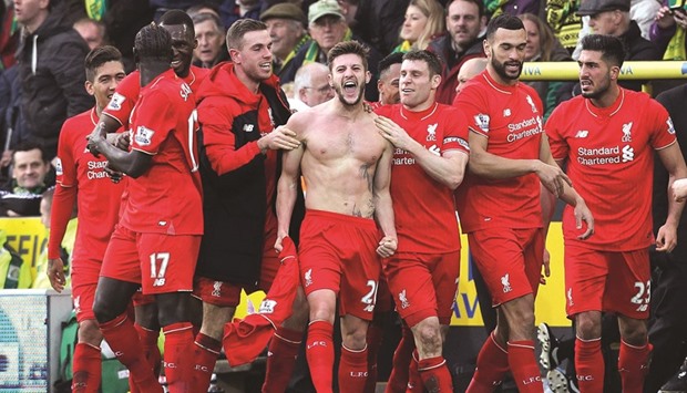 A draw in todayu2019s League Cup second leg semi-final against Stoke City will suffice for Liverpool to reach a first major final since 2012. (AFP)
