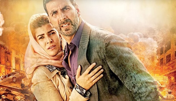 IMPRESSIVE: Akshay Kumar, seen in this publicity still with Nimrat Kaur, is very convincing in the lead role.