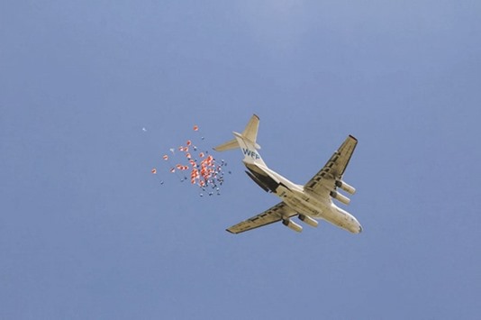 Villagers in Ganyiel, a small village surrounded by swampland in southern Unity State of South Sudan, have become accustomed to seeing planes airdrop bags of cereal and pulses but seeing vegetable oil falling from the sky was something new. This happened in May 2015 when the World Food Programme (WFP) carried out its first successful airdrop of vegetable oil.
