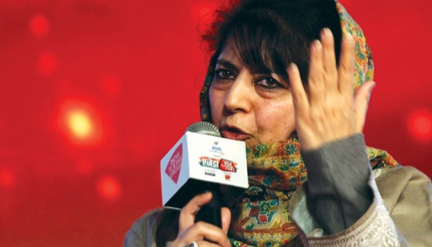 Jammu and Kashmir chief minister and PDP leader Mehbooba Mufti has submitted her resignation to the state's governor.