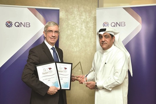 The two awards from The Banker Magazine marks QNBu2019s outstanding customer service and performance, QNB said.