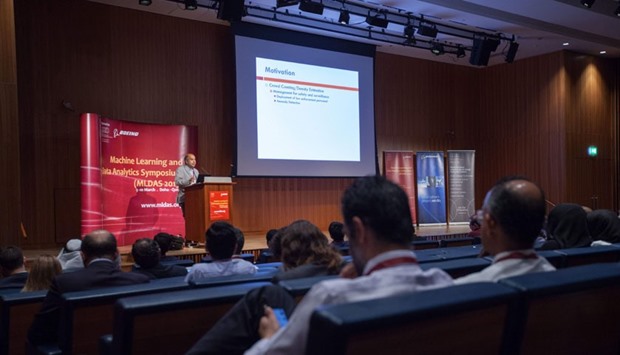 A session from the QCRI Machine Learning symposium 2015.