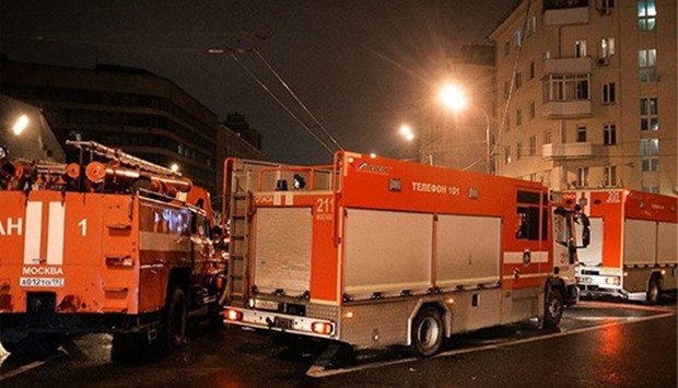 At least 12 dead in Moscow factory fire