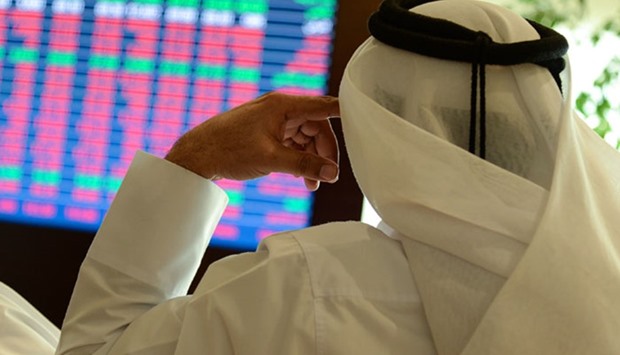  About 67% of the traded stocks were in the red as the 20-stock Qatar Index shed 0.82% to 9,959.67 points
