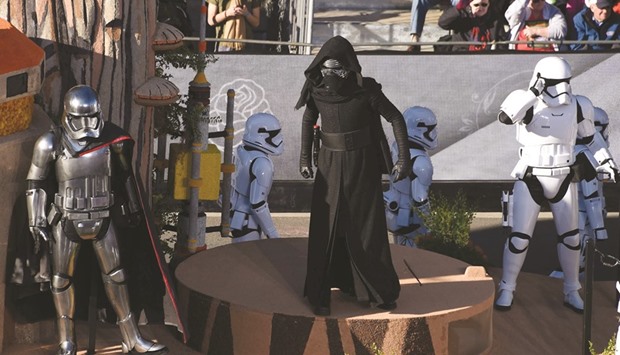 Star Wars characters were part of Disneyland Resortu2019s Diamond Celebration float celebrating the parku2019s 60th anniversary, in the 127th Rose Parade in Pasadena, California, recently. Star Wars: The Force Awakens is now the biggest-selling film in US history in absolute terms.