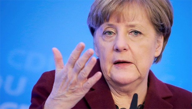 German Chancellor Angela Merkel