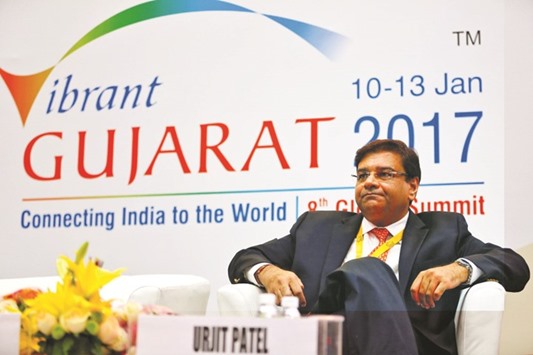 The Reserve Bank of India governor Urjit Patel attends a seminar during the Vibrant Gujarat investor summit in Gandhinagar. Patel will depose before a lawmaker panel on January 20, which is expected to seek his view on the impact of the demonetisation on Indiau2019s economy.