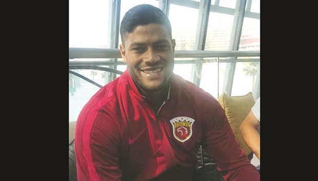 The Shanghai SIPG star player Givanildo Vieira de Sousa also known as Hulk was in Qatar as part of his teamu2019s training camp.